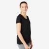 500 Gym Regular Short-Sleeved T-Shirt - Women 1 500 Gym Regular Short-Sleeved T-Shirt - Women -Fit Zone Shop 500 gym regular short sleeved t shirt women