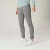 Women’s Joggers - 500 Grey 1 Women’s Joggers - 500 Grey -Fit Zone Shop 500 gym slim fit jogging pants women