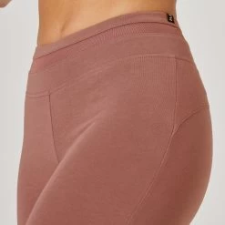 Women's Pilates & Gym Slim-Fit Cropped Bottoms - 520 Pink -Fit Zone Shop 520 fitness cropped pants 3