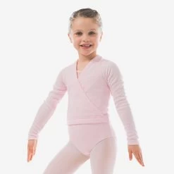 Ballet Wrap-Over Top Pink - Girls