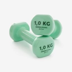 Body Building Dumbbells 1 Kg - Green