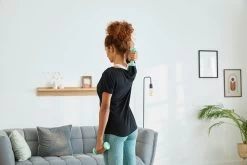 Body Building Dumbbells 1 Kg - Green -Fit Zone Shop body building dumbbells 1 kg green 4