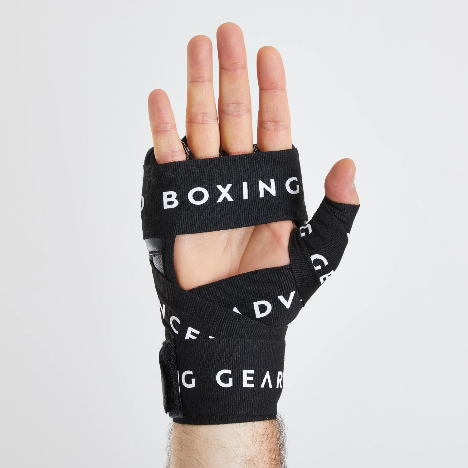 Boxing Liner Gloves - 500 Ergo Black 6 Boxing Liner Gloves - 500 Ergo Black - Image 4