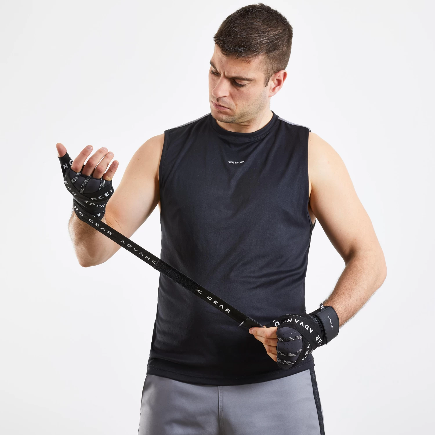 Boxing Liner Gloves - 500 Ergo Black 10 Boxing Liner Gloves - 500 Ergo Black - Image 8