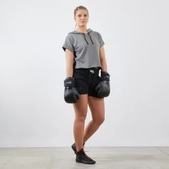 Boxing Training Gloves 120 - Black -Fit Zone Shop boxing training gloves 120 black 4