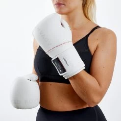 Ergonomic Boxing Gloves - 120 White -Fit Zone Shop ergonomic boxing gloves 120 white 7