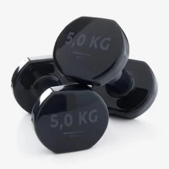Fitness Dumbbells 5 Kg - Black