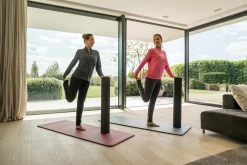 Foam Roller - Black/Length 90 Cm Diameter 15 Cm -Fit Zone Shop foam roller black length 90 cm diameter 15 cm 4