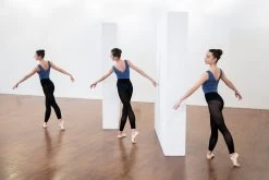 Girls’ Ballet Leotard - 500 Blue/Grey 13 Girls’ Ballet Leotard - 500 Blue/Grey -Fit Zone Shop girls ballet leotard 500 blue grey 5