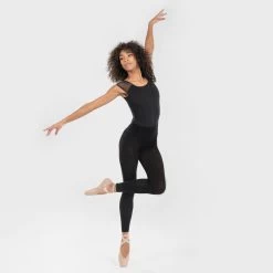 Women's Ballet Short-Sleeved Leotard - Black 16 Women's Ballet Short-Sleeved Leotard - Black -Fit Zone Shop girls ballet short sleeved leotard black 4