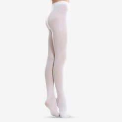 Girls’ Ballet Tights - White