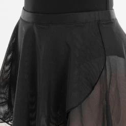 Girls’ Ballet Voile Wrap Skirt - Black -Fit Zone Shop girls ballet voile wrap skirt black 6