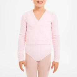 Girls’ Ballet Wrap Top - Pink