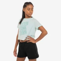 Girls’ Modern Dance And Modern Jazz Crop Top