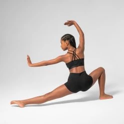 Girls’ Modern Dance And Modern Jazz Shorts - Black 17 Girls’ Modern Dance And Modern Jazz Shorts - Black -Fit Zone Shop girls modern dance and modern jazz shorts black 6