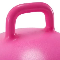 Kids’ Fitness Hopper Ball 60 cm - Pink -Fit Zone Shop kids fitness hopperball 60cm pink 4