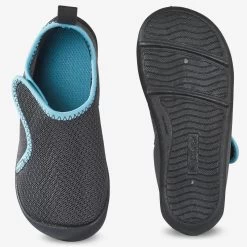 Kids’ Gym Eco-Friendly Booties – Dark Grey -Fit Zone Shop kids gym eco friendly booties dark grey 3