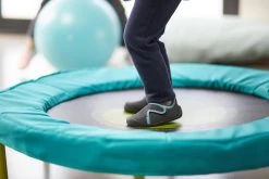 Kids’ Gym Eco-Friendly Booties – Dark Grey -Fit Zone Shop kids gym eco friendly booties dark grey 7