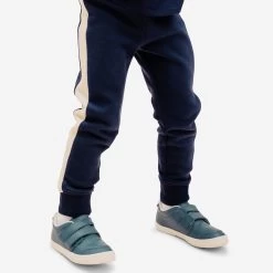 Kids' Gym Warm Slim-Fit Pants - Blue