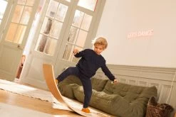 Kids' Gym Warm Slim-Fit Pants - Blue -Fit Zone Shop kids gym warm slim fit pants blue 7