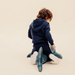 Kids’ Zippered Sweatshirt - Blue -Fit Zone Shop kids zippered sweatshirt blue 5