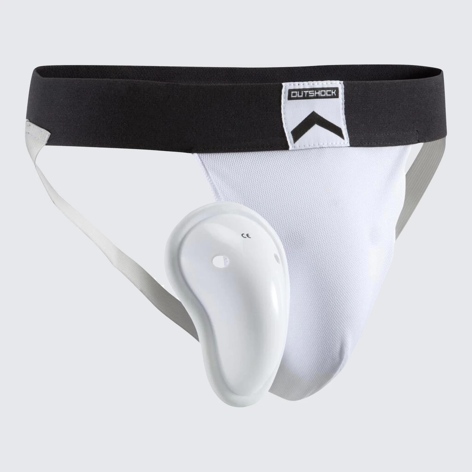 Men's Groin Guard Slipee - 100 White 4 Men's Groin Guard Slipee - 100 White - Image 2