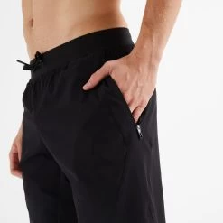 Men's Gym Shorts - 500 Black -Fit Zone Shop men s gym shorts 500 black 3