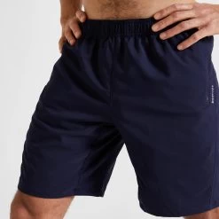Men's Sports Short – Essential 120 Blue 10 Men's Sports Short – Essential 120 Blue -Fit Zone Shop men s gym shorts essential 120 blue 3