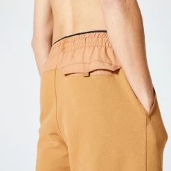 Men’s Fitness Cargo Shorts - 520 Brown -Fit Zone Shop mens fitness cargo shorts 520 brown 3