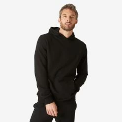 Men’s Fitness Hoodie - 100 Black