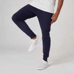 Men’s Fitness Pants - 500 Navy Blue