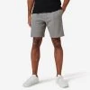 Men’s Straight-Cut Fitness Shorts - Essential 500 Grey -Fit Zone Shop mens fitness shorts essentials 500 grey