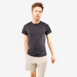 Men’s Fitness T-Shirt – 500 Black