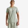 Men’s Fitness T-Shirt - Essential Green -Fit Zone Shop mens fitness t shirt essential green