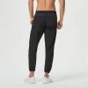 Men’s Gym Breathable Pants - 500 Black -Fit Zone Shop mens gym breathable pants 500 black