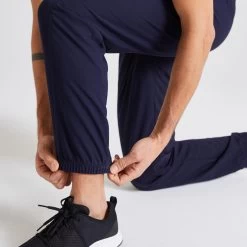 Men’s Fitness Pants - Essential 120 Blue -Fit Zone Shop mens gym pants essential 120 blue 5