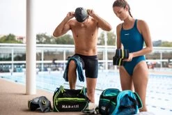 Pool Bag 500 30 L - Black Green -Fit Zone Shop pool bag 500 30 l black green 5