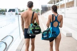 Pool Bag 500 30 L - Black Green -Fit Zone Shop pool bag 500 30 l black green 6