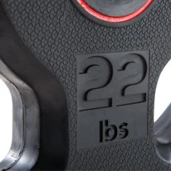 CORENGTH 10 Kg (22 Lb) Rubber Weight Plate With Handles -Fit Zone Shop rubber weight plate with handles 10 kg 22 lb 3