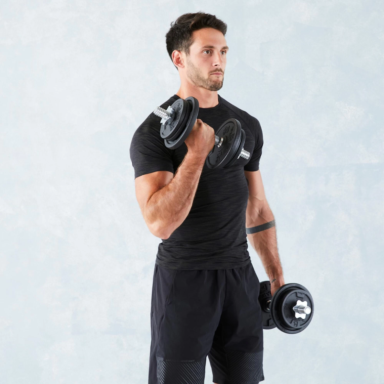 CORENGTH 20 Kg (44 Lbs) Weight Training Dumbbell Kit 13 CORENGTH 20 Kg (44 Lbs) Weight Training Dumbbell Kit - Image 11