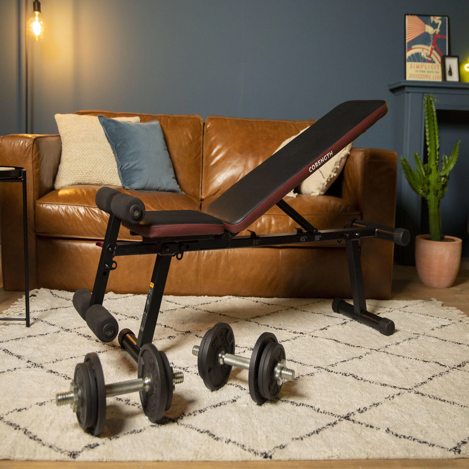 CORENGTH 20 Kg (44 Lbs) Weight Training Dumbbell Kit 11 CORENGTH 20 Kg (44 Lbs) Weight Training Dumbbell Kit - Image 9