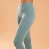Women’s Dynamic Yoga Leggings - Blue -Fit Zone Shop womens dynamic yoga leggings blue