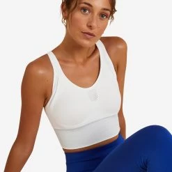 Women’s Dynamic Yoga Sports Bra - White