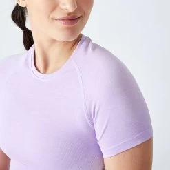 Women’s Fitness Cropped T-Shirt - FCT 900 Purple 9 Women’s Fitness Cropped T-Shirt - FCT 900 Purple -Fit Zone Shop womens fitness cropped t shirt fct900 purple 2