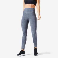 Women’s Fitness High-Waisted Leggings - FTI 100 Grey