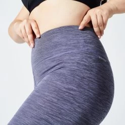 Women’s Fitness High-Waisted Leggings - FTI 100 Purple -Fit Zone Shop womens fitness high waisted leggings fti 100 purple 2