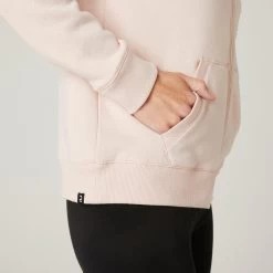 Women’s Fitness Hoodie - 500 Pink 11 Women’s Fitness Hoodie - 500 Pink -Fit Zone Shop womens fitness hoodie 500 pink 4