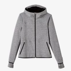 Women’s Fitness Hoodie - 560 Grey -Fit Zone Shop womens fitness hoodie 560 grey 6