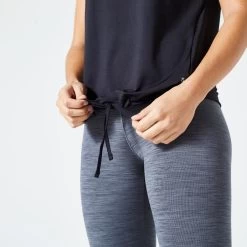 Women’s Fitness T-Shirt - FTS 120 Black -Fit Zone Shop womens fitness t shirt fts 120 black 2