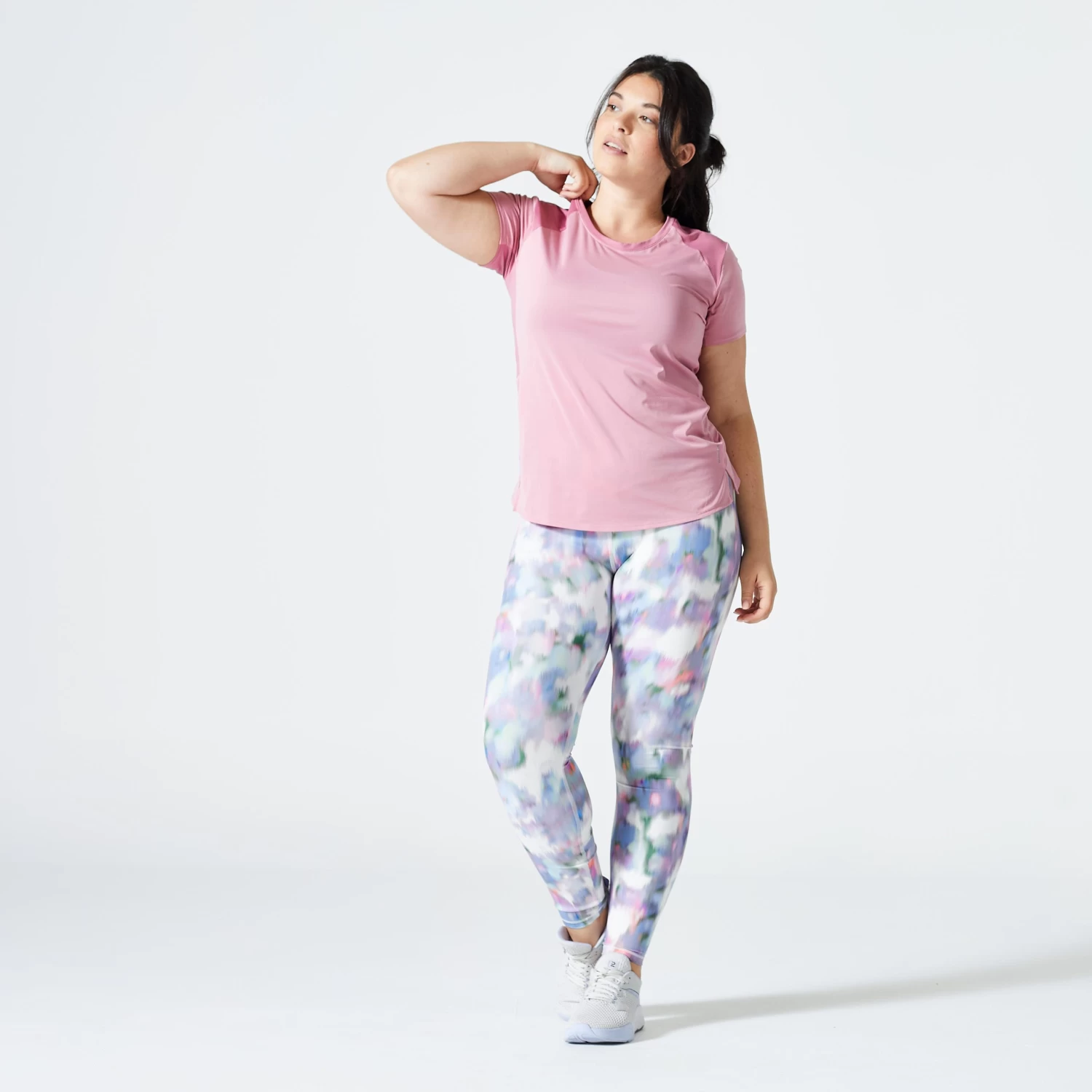 Women’s Fitness T-Shirt - FTS 500 Pink 4 Women’s Fitness T-Shirt - FTS 500 Pink - Image 2